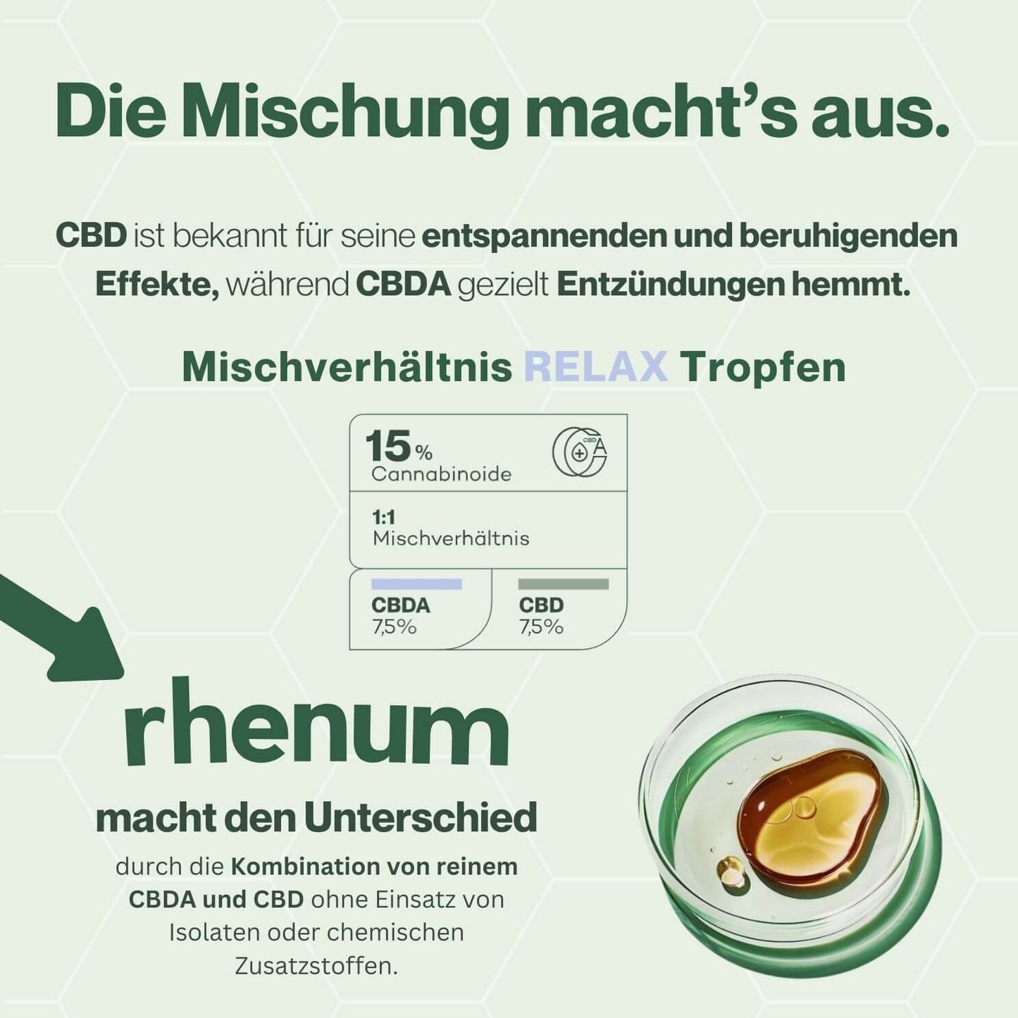 RELAX Hanf-Tropfen | Natürliche Tiefenentspannung