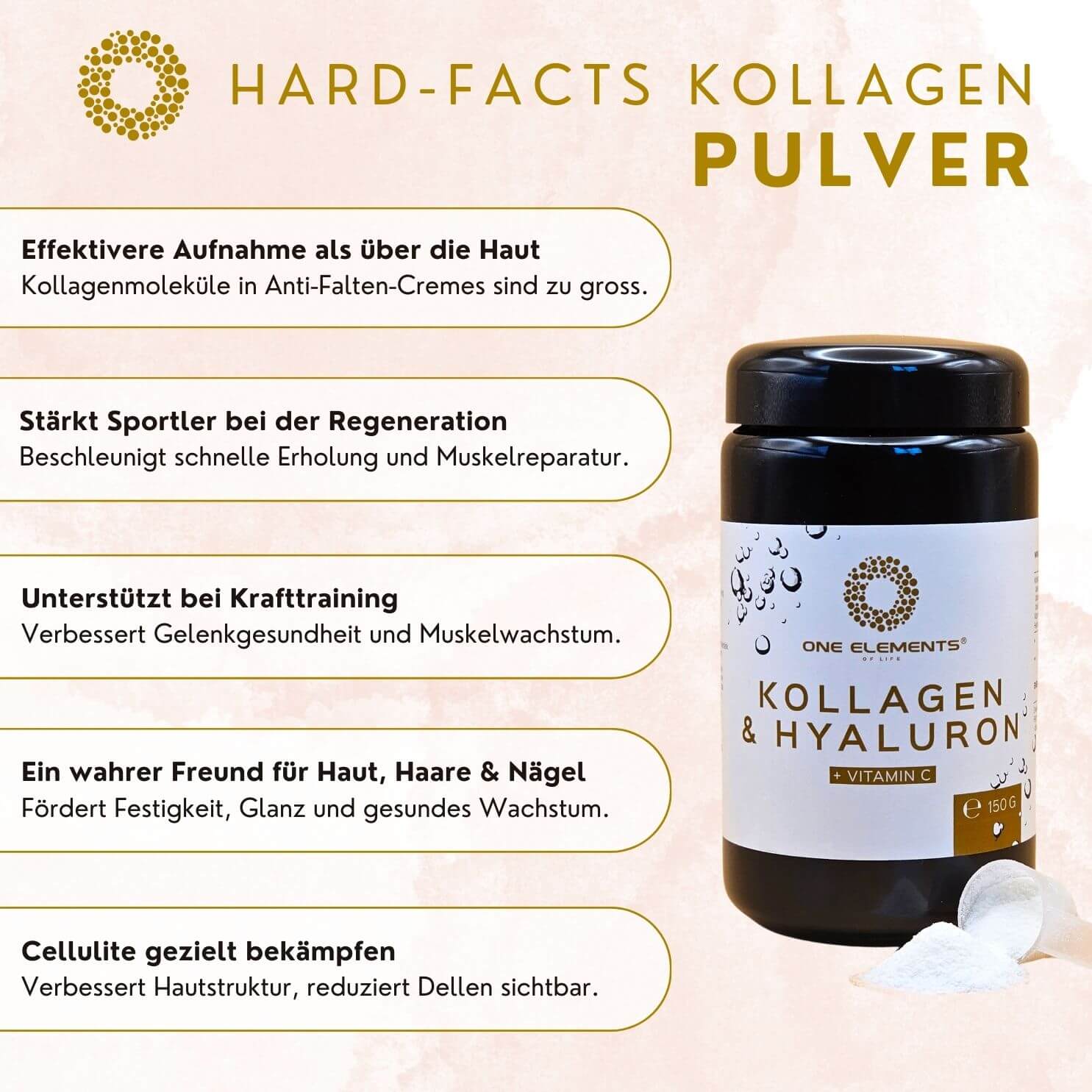 Kollagen & Hyaluron 150g - eruca.