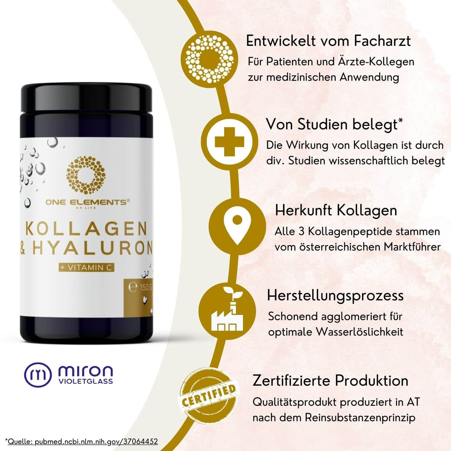 Kollagen & Hyaluron 150g - eruca.