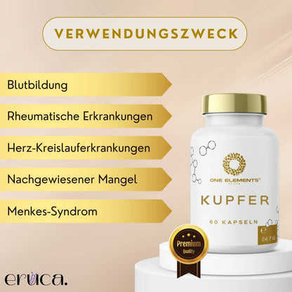 Kupfer Kapseln