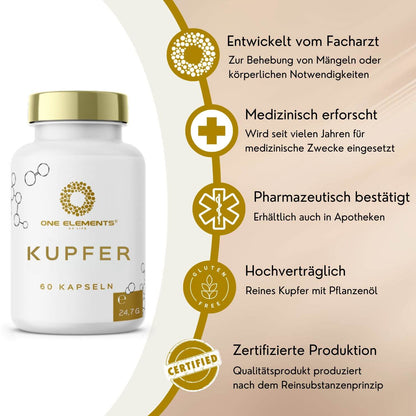 Kupfer Kapseln