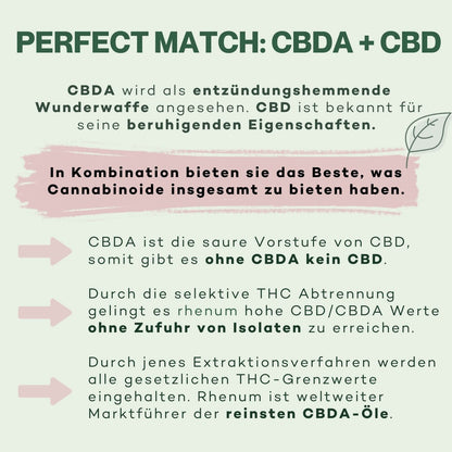 woman_drops_2:1_cbda:cbd_cannabinoide_perfectmatch_infosheet_reason_infosheets