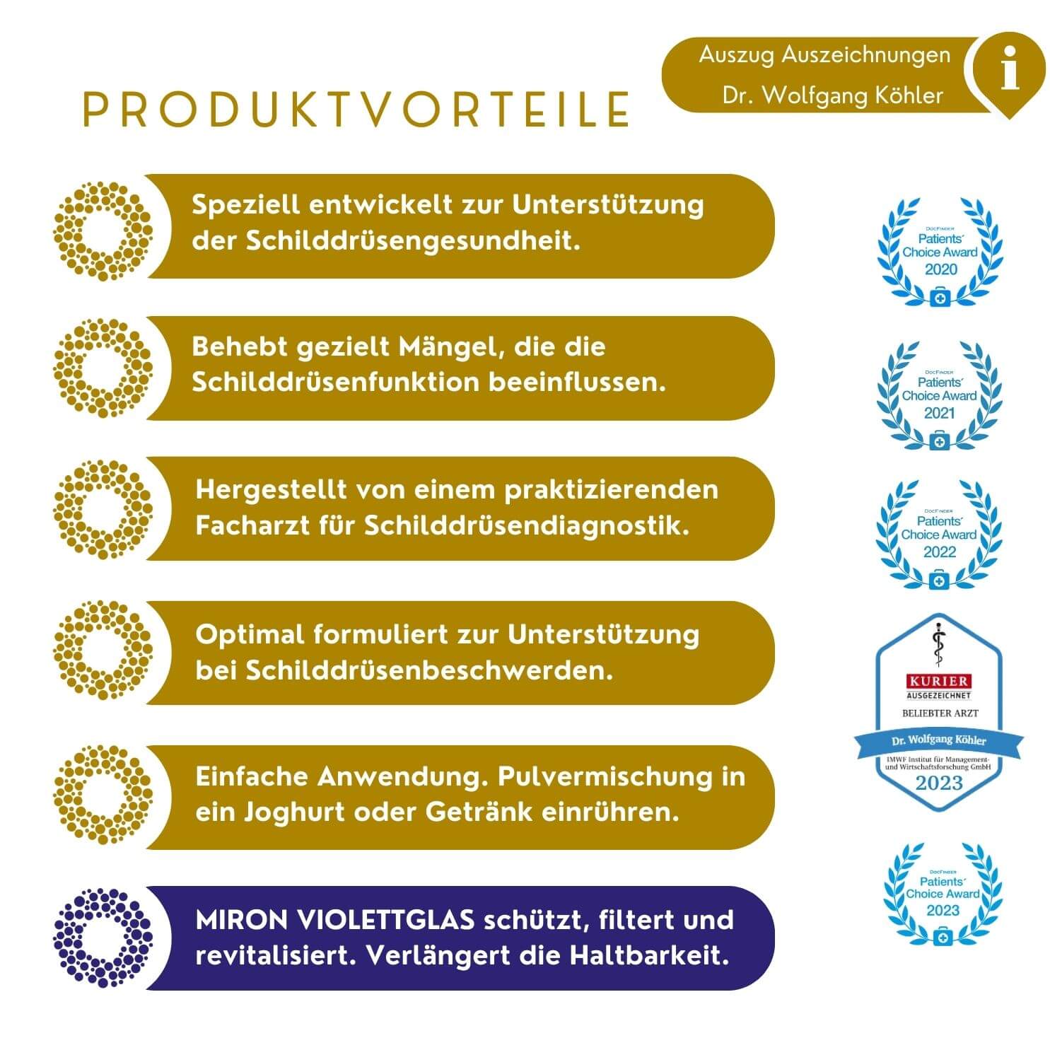 Schilddruesen_praeparat_medicine_vorteile_OneElements_awards_dr.koehler_mironviolettglas_schilddruesengesundheit